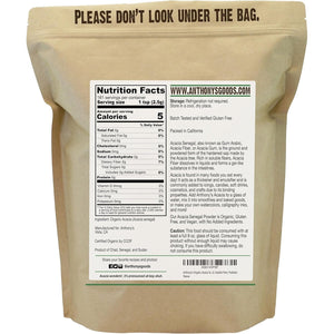 Anthony'S Organic Acacia Senegal Powder, 1 Lb, Batch Tested Gluten Free, Non GMO, Soluble Fiber, Prebiotic