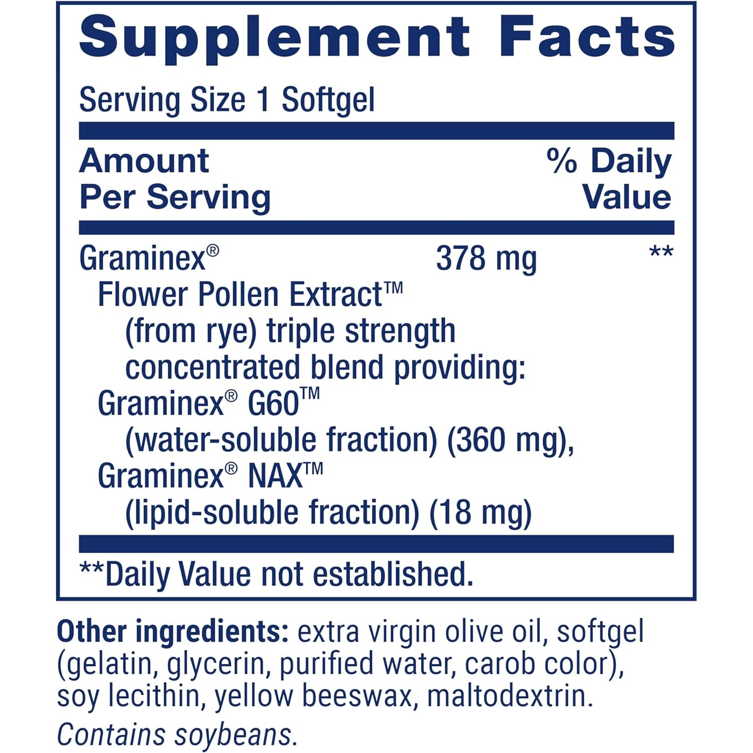 Life Extension Triple Strength Prostapollen™, Prostate Health, Prostate Function, Flower Pollen Extract, Gluten Free, 30 Softgels