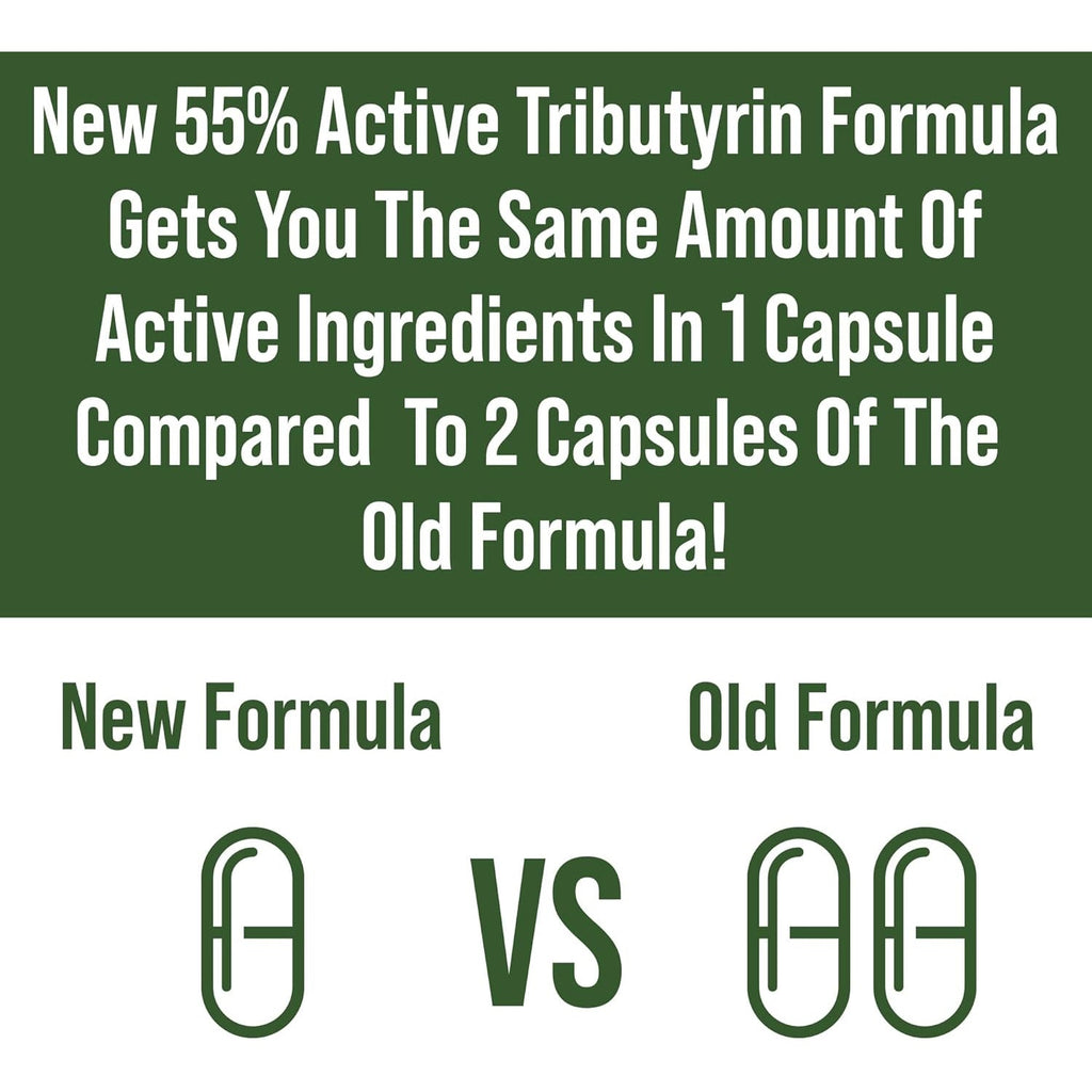 Corebiome Tributyrin Postbiotic Supplement Clinically Tested for Gut Health. More Effective than Sodium Butyrate Capsules. High Bioavailability Post Biotics for Digestive, Leaky Gut, Colon, Microbiome
