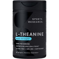 Sports Research Double Strength L-Theanine Supplement - Suntheanine Softgels for Focus, Relaxation & Alertness - Non-Drowsy Support Made with Coconut Oil, Non-Gmo & Gluten Free - 200Mg, 60 Count